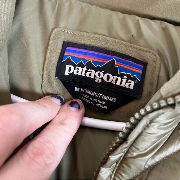 Patagonia Radalie Parka Jacket in Sage Green - Picture 12 of 13